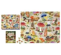 Meg Madden Mushrooms 500-Piece Puzzle (Mixed Media Product) RP Studio