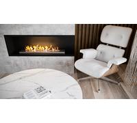 Mega 150 DESTRO da incasso con bruciatore unico 155cmx40,5x16 senza vetro bruc90