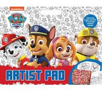 Mega album da colorare con adesivi PAW Patrol