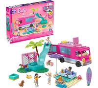 BARBIE CAMPER DEI SOGNI Playset 4 figure 580 Pezzi MEGA BLOKS HPN80 Mattoncini