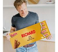 Méga barre Twix personalizzata - Barra di cioccolato XXL con 12 barrette da 50 g