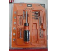 MEGA BIT AEG, CACCIAVITE CON SET DI INSERTI MULTIUSO