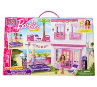 Mega Bloks 80226U - Barbie e La Casa dei Party in Spiaggia, 129 Pezzi