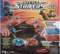 MEGA BLOKS BATTLE STRIKERS TURBO TOPS TOURNAMENT SET