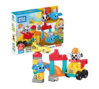 MEGA Bloks Bubù Cuccioli al Cantiere, 30 Blocchi da Costruzione,Giocattolo per Bambini GRV37