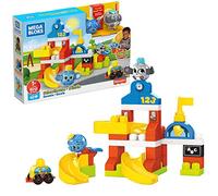 Mega Bloks- Bubù Cuccioli a Scuola, 40 Blocchi da Costruzione, Giocattolo per Bambini 1+Anni, GRJ19