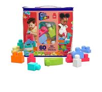 Mega Bloks Sacca Ecologica Blocchi da Costruzione, 60 Pezzi, Assortimento