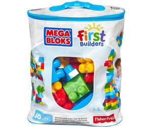 Mega Bloks First Builders - Mattoncini Colore Base - 60 Pezzi - 1 pz.