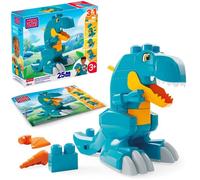 Mega Bloks Fisher-Price 3-in-1 Dinosauro T-Rex Costruisci e Divora