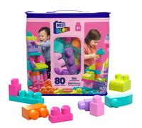 Mega Bloks grande sacco di blocchi - rosa