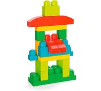 Mega Bloks Pacco Eco con 100 Pezzi da Costruzione, Stimola la creatività, Giocattolo per Bambini 1+ Anni, GFG21