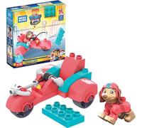 MEGA BLOKS PAW Patrol Liberty's City Scooter toy building set with 10 jr. bricks and 1 poseable Liberty figure, gift set for boys and girls, ages 3+