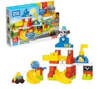 Mega Bloks Peek A Blocks Schoolhouse with Big Building Blocks Buildin