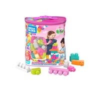 Mega Bloks Sacca Ecologica Blocchi da Costruzione, 60 Pezzi, Assortimento