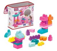 Mega Bloks grande sacco di blocchi - rosa