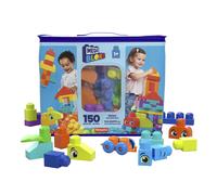 Fisher Price GHHM96 Mega Blocks Sacca Costruzioni Grande 150 Pezzi