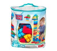 Mega Bloks sacco grande di blocchi - blu (80 pz)