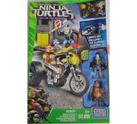 Mega-Bloks Teenage Mutant Ninja Turtles Moto Attack Bebop NUOVO & IMBALLO ORI...