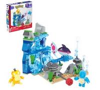 MEGA Brands MEGA Pokemon Wasserabenteuer con 3 Actionfiguren 319 Teile HXF79