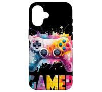 Mega Buntes GAMER Design - für Sie und Ihn Custodia per iPhone 16