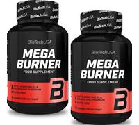 MEGA BURNER - 90-360 capsule -Biotech- Potente bruciagrassi Metabolismo ottimale