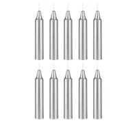 Mega candele 10 pezzi Silver non profumati squisiti mini candele a cono a conico 4 pollici di altezza x 3/4 pollici di diametro supremo cambi rituali