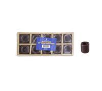 Mega Candles 10 pezzi Portacandele Rituali in Ceramica Marrone con Campanelli, Ottimi per Lanciare Campanelli, Rituali, Incantesimi, Veglie, Stre