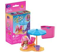 Mega Construx Barbie Color Reveal microbambola
