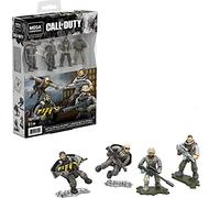 Mega Construx Black Series GYF92 Call of Duty Largage Battle Royale - Confezione da 4 mini figure articolate + accessori
