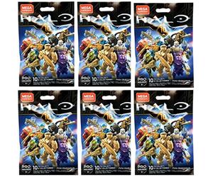 Mega Construx Halo 10th Anniversary Series - Mini statuette per ciechi (confezione da 6)