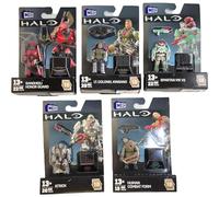 Mega Construx Halo Heroes Series 18, set completo di 5 action figure costruibili da DKW59-963H Release