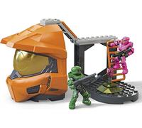 Mega Construx Halo HHC35 - Set di 2 statuette articolate, 8 cm, contiene 63 pezzi