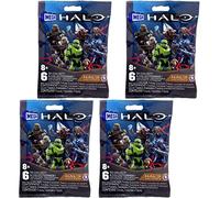Mega Construx Halo Universe Series 2 - Mini figure per ciechi (confezione da 4)