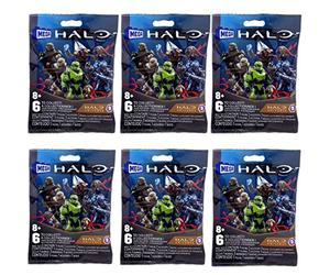 Mega Construx Halo Universe Series 2 - Set completo di 6 mini figure