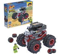 Mega Construx -Hot Wheels Monster Truck Bone Shaker, Veicolo con Mini Personaggio, Giocattolo per Bambini 5+ Anni, GVM27