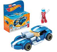 Mega Construx Hot Wheels Twin Mill, Veicolo Iconico con Personaggio, 111 Mattoncini da Costruzione, Giocattolo per Bambini 5+ Anni, GVM30