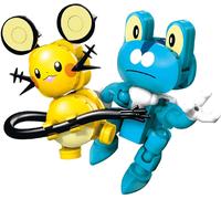 Mega Construx Pokémon Battle Pack | Froakie Contro Dedenne