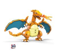 Mega Construx- Pokémon Charizard da Costruire con Più di 200 Mattoncini e Ali Snodabili, 6+Anni