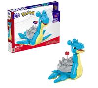 Mega Construx Pokémon Lapras, 529 Bloques de construcción con Movimiento, Juguet