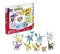 MEGA Construx Pokemon Tutte Le Evoluzioni Eevee Set Costruzioni 470 Pezzi 77058