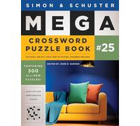 Mega Crossword Puzzle Book: Volume 25
