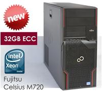 Mega-Deal Ufficio Computer Celsius M720 Xeon E5 32GB ECC 1TB HDD Nvidia Ps/2