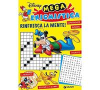 Mega enigmistica Disney. Rinfresca la mente! Differenze, sudoku, labirinti, giochi a 4 zampe