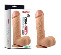MEGA FALLO MAXI DILDO REALISTICO GIGANTE A VENTOSA PER UOMO DONNA VAGINALE ANALE