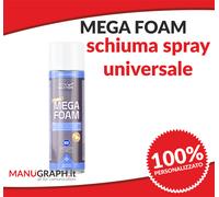 MEGA FOAM pulire sgrassare facile veloce è sicuro su tutte le superfici 500 ml