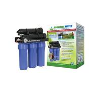 Mega Grow 1000. Sistema ad osmosi inversa a 5 stadi per l'uso in idroponica e giardinaggio. Produce fino a 1000 L/g - Nessuna attesa, produce fino a 40 L/h!