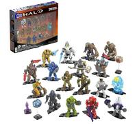 MEGA Halo - Set Personaggi di Halo 2, 339 pezzi da costruire per action figures articolate del videogioco alte 5cm, da mettere in posa e da collezionare, 13+ anni, HXL07