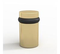 Mega Handles Fermaporta da pavimento - Fermaporta dorato da installare rapidamente, protezione da parete, protezioni da parete da pomelli per porta, montaggio a pavimento con accessori di montaggio