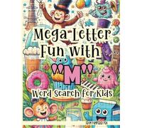 Mega Letter Fun with "M" Word Search for Kids: Magical Word Adventures & Coloring Fun!