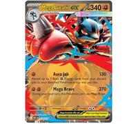 Mega Lucario ex 113/217, doppia carta Pokemon rara | Mega Evolution Ascended Heroes | ME03 | Titan Authenticated